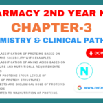 Chapter-3 | Proteins | Biochemistry and Clinical Pathology Free, Proteins Definition, classification of proteins based on composition and solubility with examples Definition, classification of amino acids based on chemical nature and nutritional requirements with examples Structure of proteins (four levels of organization of protein structure) Qualitative tests and biological role of proteins and amino acids Diseases related to malnutrition of proteins.