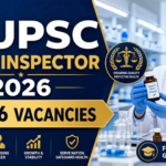 UPSC Drug Inspector 2026, UPSC Drug Inspector Recruitment 2026, UPSC Drug Inspector vacancy, Drug Inspector eligibility, Drug Inspector syllabus, Drug Inspector salary, pharmacist government job 2026